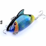 4x 5.5cm Vib Bait Fishing Lure Lures Hook Tackle Saltwater