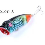 4X 6.5cm Popper Poppers Fishing Lure Lures Surface Tackle Saltwater