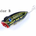 4X 6.5cm Popper Poppers Fishing Lure Lures Surface Tackle Saltwater