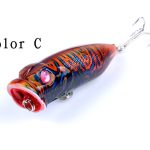 4X 6.5cm Popper Poppers Fishing Lure Lures Surface Tackle Saltwater