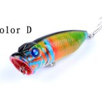 4X 6.5cm Popper Poppers Fishing Lure Lures Surface Tackle Saltwater