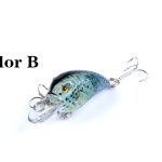 5x 4.5cm Popper Crank Bait Fishing Lure Lures Surface Tackle Saltwater