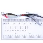 4x 6g Metal Spoon Fishing Hard Lure Spinner Spoon Baits