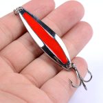 4x 10g Metal Spoon Fishing Hard Lure Spinner Spoon Baits