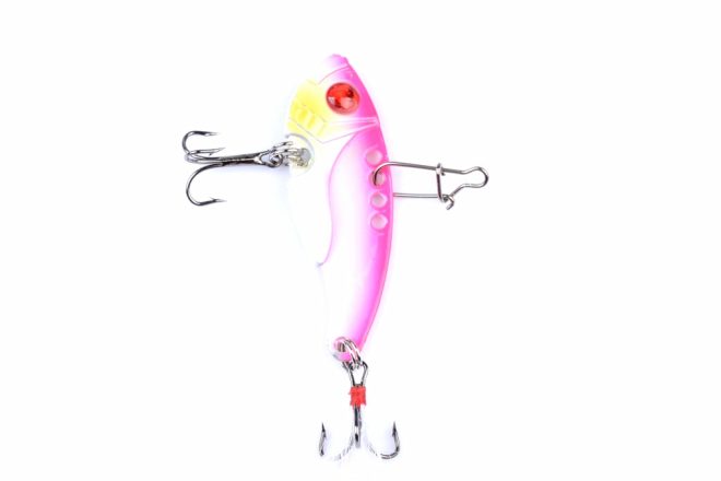 4x 5.5cm Vib Bait Fishing Lure Lures Hook Tackle Saltwater