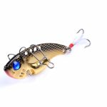 4x 5.5cm Vib Bait Fishing Lure Lures Hook Tackle Saltwater