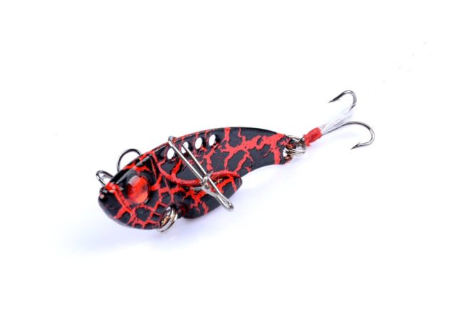 4x 5.5cm Vib Bait Fishing Lure Lures Hook Tackle Saltwater