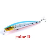 Popper Minnow Fishing Lure Lures Surface Tackle Fresh Saltwater – 13cm x 5Pcs