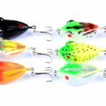 Popper Poppers Fishing Lure Lures Surface Tackle Fresh Saltwater – 4cm x 6Pcs