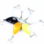 Popper Poppers Fishing Lure Lures Surface Tackle Fresh Saltwater – 4cm x 6Pcs