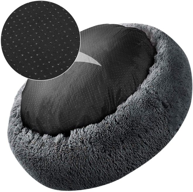 Soft Dog Bed Round Washable Plush Pet Kennel Cat Bed Mat Sofa – Small