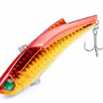 5x 9cm Vib Bait Fishing Lure Lures Hook Tackle Saltwater