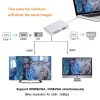 4in1 USB 3.1 Type-C Hub to HDMI Video Adapter 4K Male to Female Converter