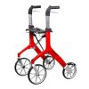 Let’s Fly Mobility Rollator Wheelie Walker – White