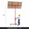 11FT Drywall Panel Lifter Gyprock Plasterboard Sheet Board Hoist Lift