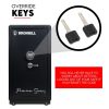 Electronic Digital Safe Box Fire Proof Safe Heavy Duty Key Lock Security 118L