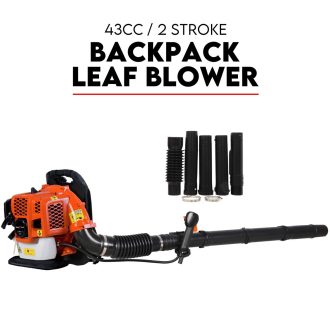 Petrol Leaf Blower 2 Stroke 42.7cc Backpack Commercial 540km/H