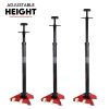 HIGH UNDER CAR SUPPORT STAND TALL AXLE JACK SUPPORT UNDER HOIST STAND LIFTER RAM