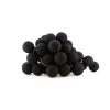 1 Set of 20 LED Black 5cm Cotton Ball Battery Powered String Lights Christmas Gift Home Wedding Party Bedroom Decoration Outdoor Indoor Table Centrepiece