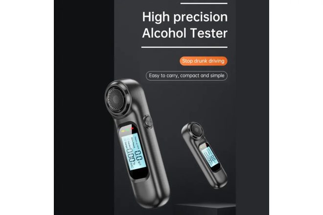 Breathalyser Breathtester Tester Alcohol Digital Personal Drink Mini Handbag Car – FREE POST