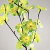 1 Set of 50cm H 20 LED Green Frangipani Tree Branch Stem Fairy Light Wedding Event Party Function Table Vase Centrepiece Tropical Decoration