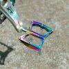 Flat Pedal Butterfly BMX MTB Ultralight 156g Multi Colour Tri Bearing Stud Pin Grips Rockbros