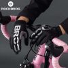 MTB Gloves for Mountain Road Bike Breathable Winter Autumn Spring Cycling Camping Running Outdoor Sport Rockbros – Large