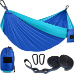 Blue Camping Hammock