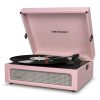 Crosley Voyager – Bluetooth Portable Turntable  & Record Storage Crate – Amethyst