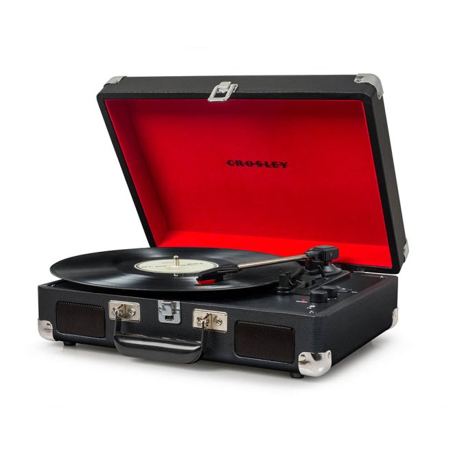 Crosley Cruiser – Bluetooth Portable Turntable – Black