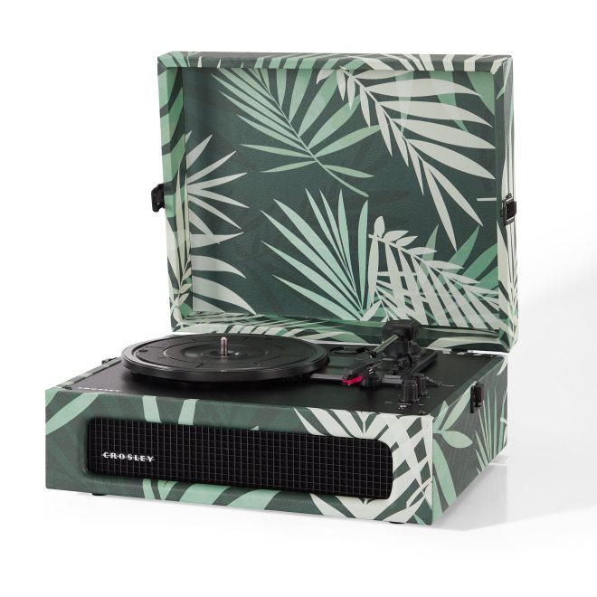 Crosley Voyager – Bluetooth Portable Turntable – Botanical