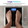 Digital Body Weight Bathroom Scale – Black