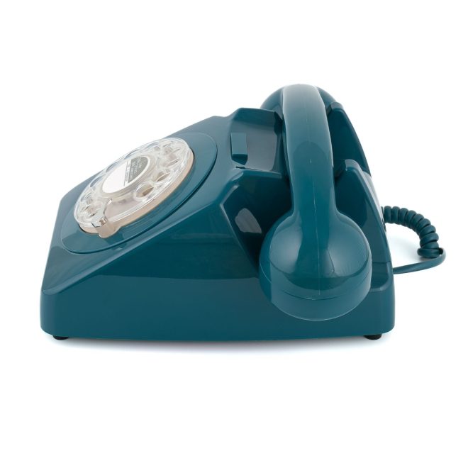 GPO Retro 746 Rotary Telephone – Azure Blue