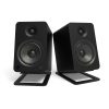 Kanto S2 Angled Desktop Speaker Stands for Speakers – Pair – Large, Black