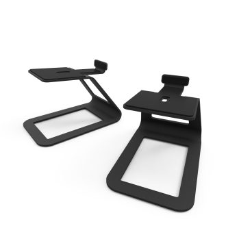 Kanto Elevated Desktop Speaker Stands for Speakers – Pair