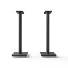 Kanto Tall Bookshelf Speaker Floor Stands – Pair – 26 inch, Black