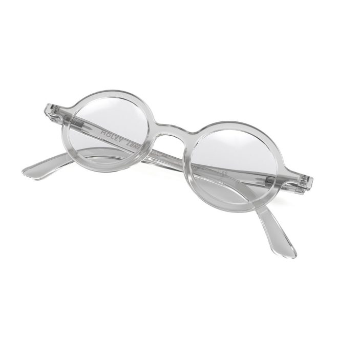 London Mole Moley Blue Blocker Glasses – Transparent