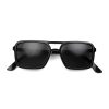 London Mole Spy Sunglasses – Gloss Black and Black