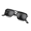 London Mole Spy Sunglasses – Gloss Black and Black