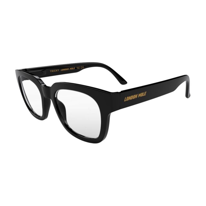 London Mole Tricky Blue Blocker Glasses – Gloss Black