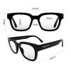 London Mole Tricky Blue Blocker Glasses – Gloss Black