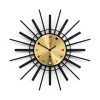 Newgate Stingray Wall Clock Black – Gold