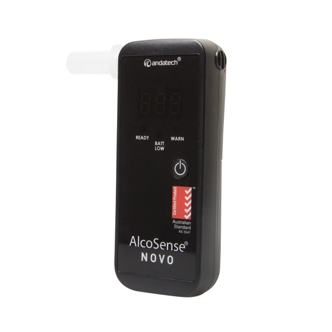 Alcosense Novo Personal Breathalyser AS3547 Certified