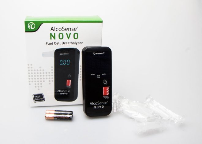 Alcosense Novo Personal Breathalyser AS3547 Certified