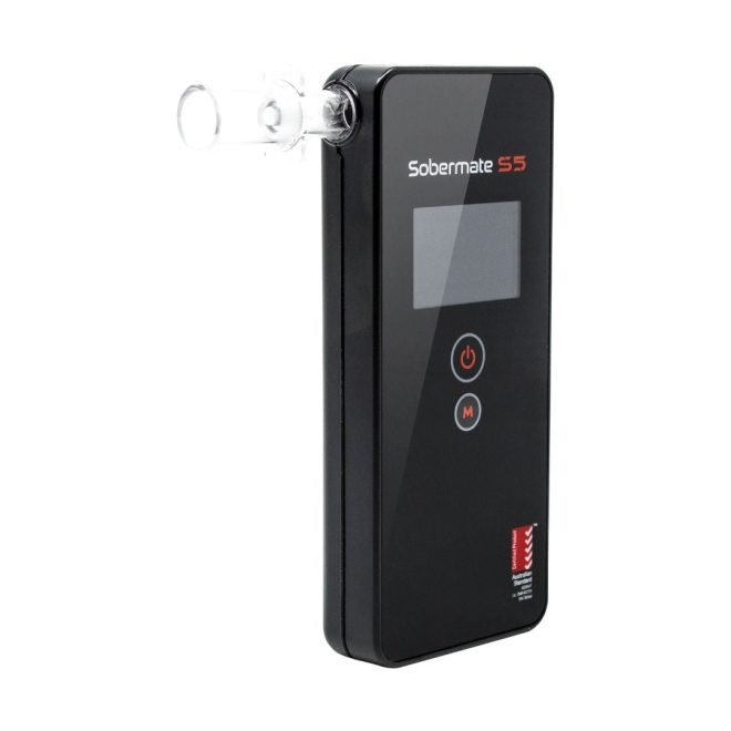 Sobermate 5S Personal Breathalyser AS3547 Certified