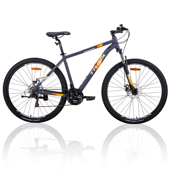 M136 Pro 29er 21 Speed Mountain Bike MTB 29 Wheel Grey/Orange