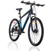 M600 Mountain Bike 24 Speed MTB Bicycle 17 Inches Frame Blue