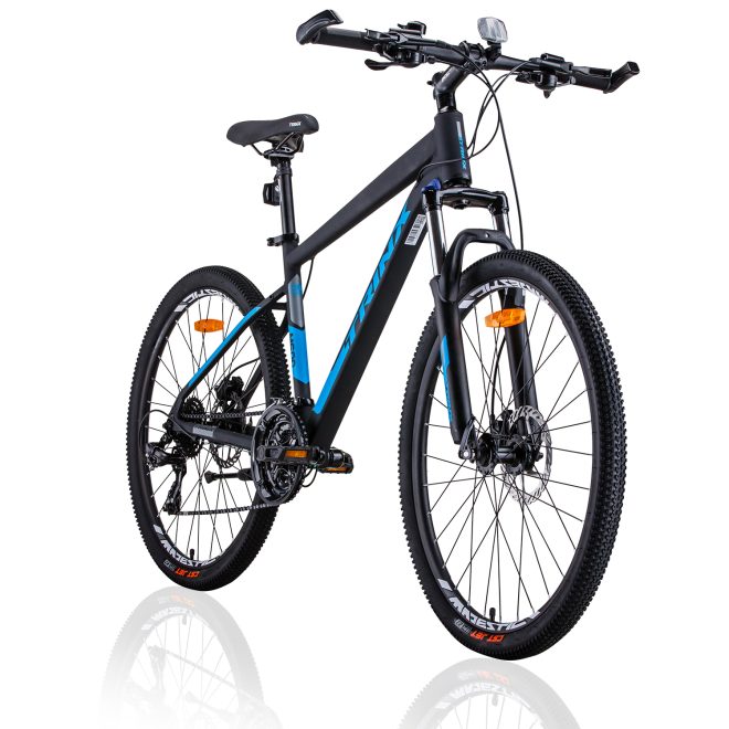 M600 Mountain Bike 24 Speed MTB Bicycle 17 Inches Frame Blue