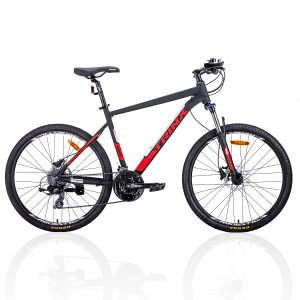 M600 Mountain Bike 24 Speed MTB Bicycle 17 Inches Frame Red