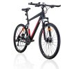 M600 Mountain Bike 24 Speed MTB Bicycle 17 Inches Frame Red